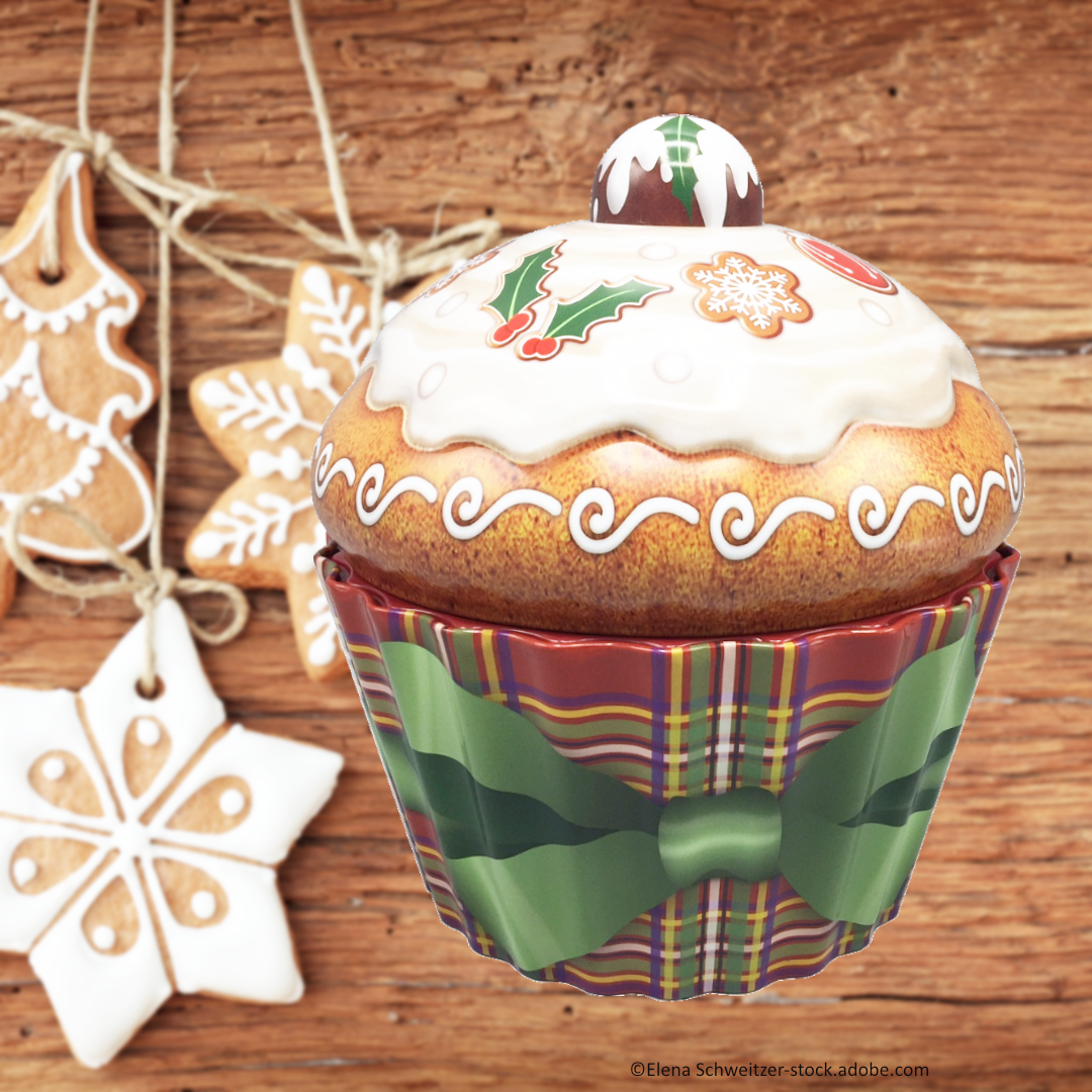 Weihnachts Cupcake Pudding