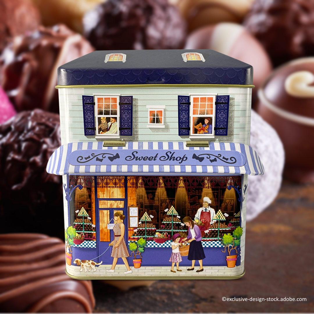 Kleines Haus mit Vordach "Sweet Shop" Kleines Haus mit Vordach "Sweet Shop"