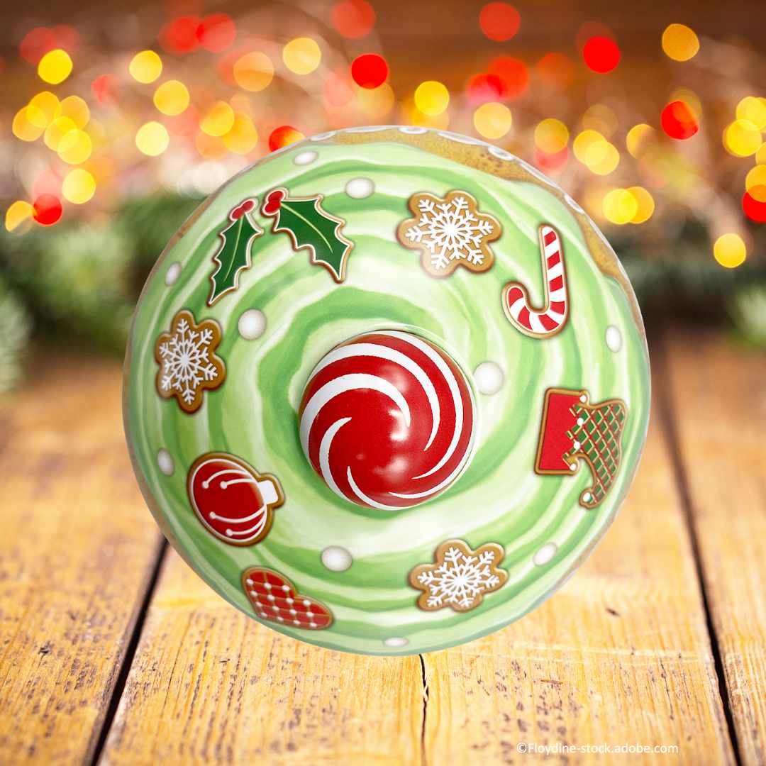Weihnachts Cupcake Swirl