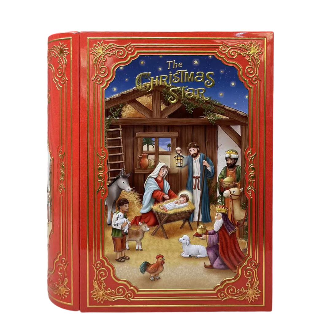 Große Buchdose Christmas Star Große Buchdose Christmas Star