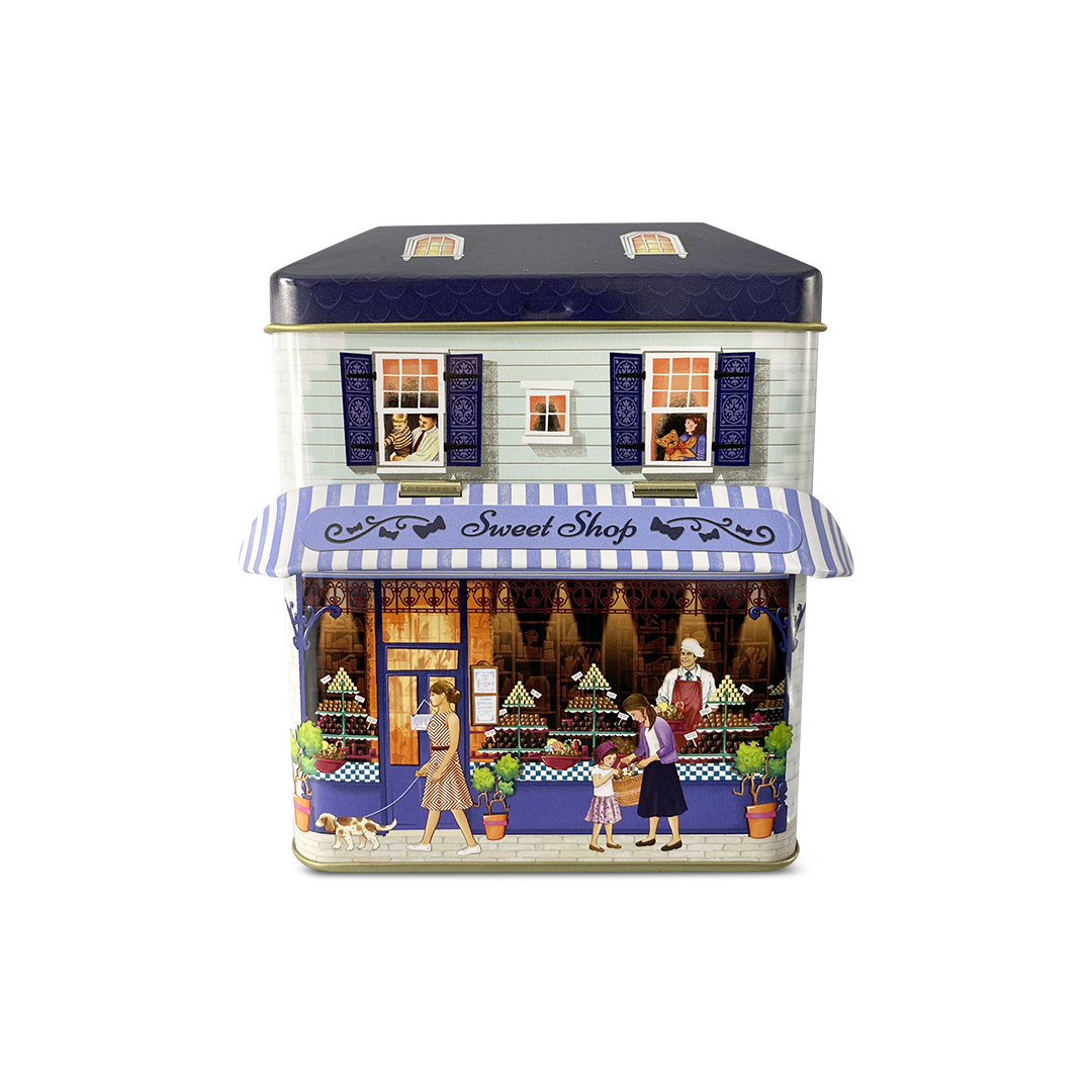 Kleines Haus mit Vordach "Sweet Shop"